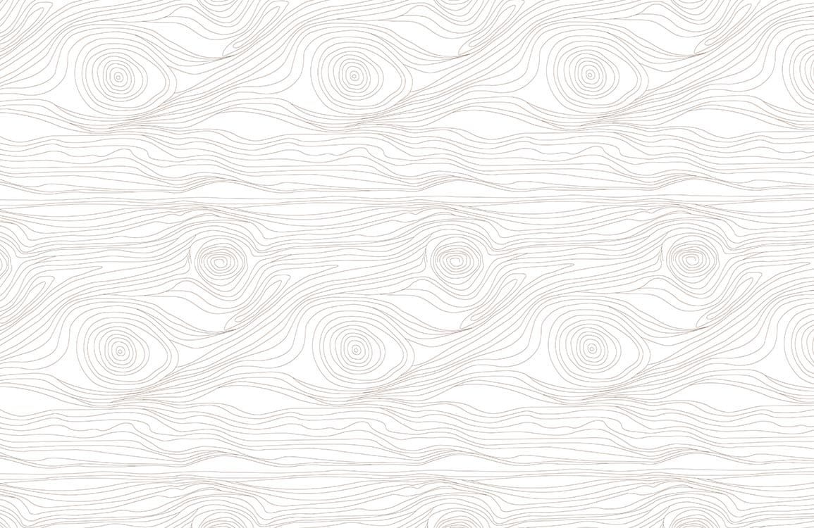 Minimalist White Swirl Pattern Wallpaper - Contemporary Abstract Design Décor
