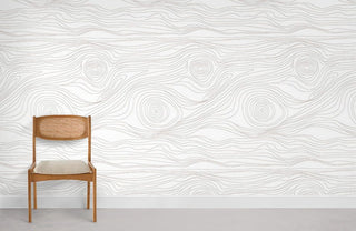 Plain Wood Grain Wallpaper Mural