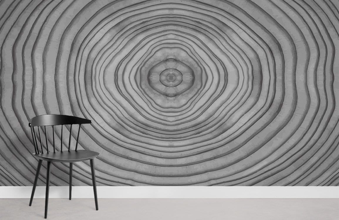 Wood Grain Pattern Effect Wallpaper Mural Room
