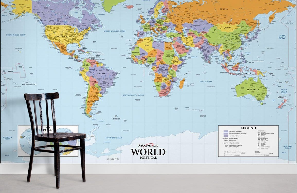 World Deluxe Wallpaper Mural