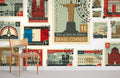 Famous Buildings Wallpaper Mural