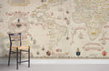 World Map Wallpaper Mural