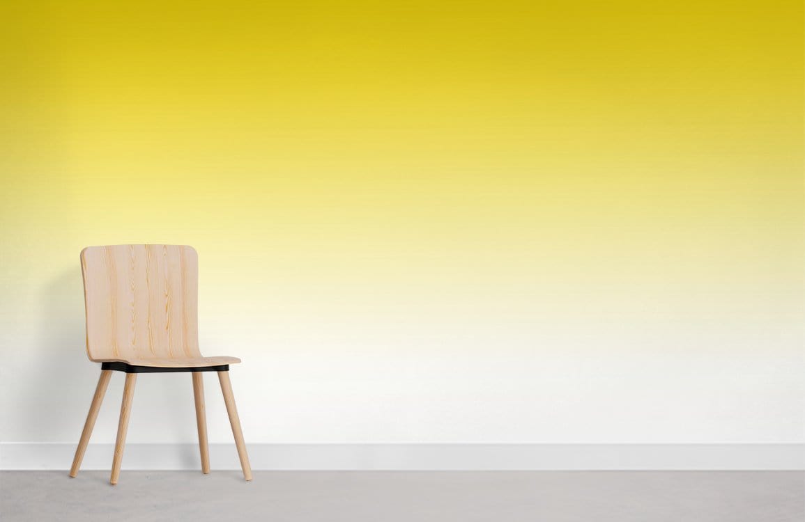 Gradient Yellow Wallpaper Mural