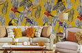 Yellow Vibes Wallpaper Mural